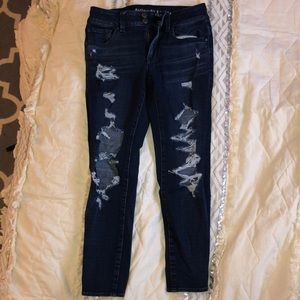 Ripped american eagle jeans